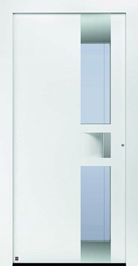 Двери входные алюминиевые Hormann Thermo Carbon Мотив 302 в Цимлянске