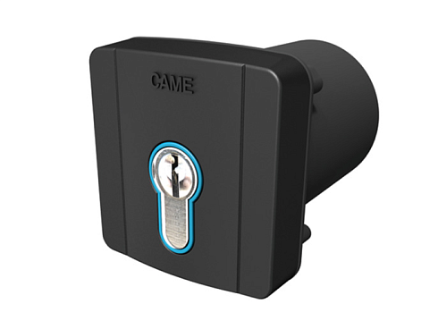 Купить Встраиваемый ключ-выключатель CAME SELD2FDG с цилиндром замка DIN и синей подсветко с доставкой и установкой в Цимлянске