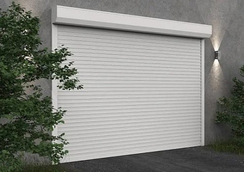 Автоматические рулонные ворота для гаража серии Алютех Prestige с алюминиевым профилем AR/555N с доставкой в Цимлянске 