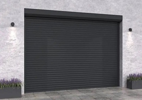 Рулонные ворота для гаража Алютех Trend с алюминиевым профилем PD/77 и высокой защитой от взлома с доставкой в Цимлянске 